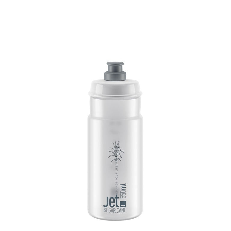 Borraccia Elite Jet Sugar Cane 550ml, trasparente/grigio, plast.bio