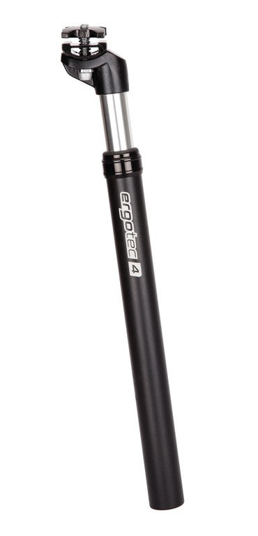 SP-4.1 27,2 mm, 350 mm, schwarz, alle, verstellbare Sattelstütze