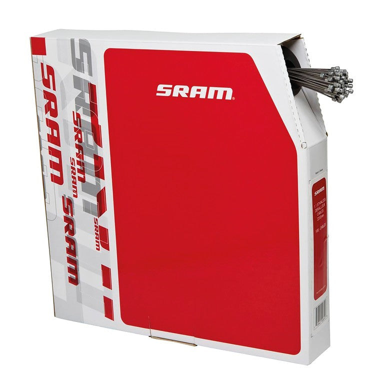Kit cavo TwistLoc SRAM nero, 3mm, acciaio inox lucido