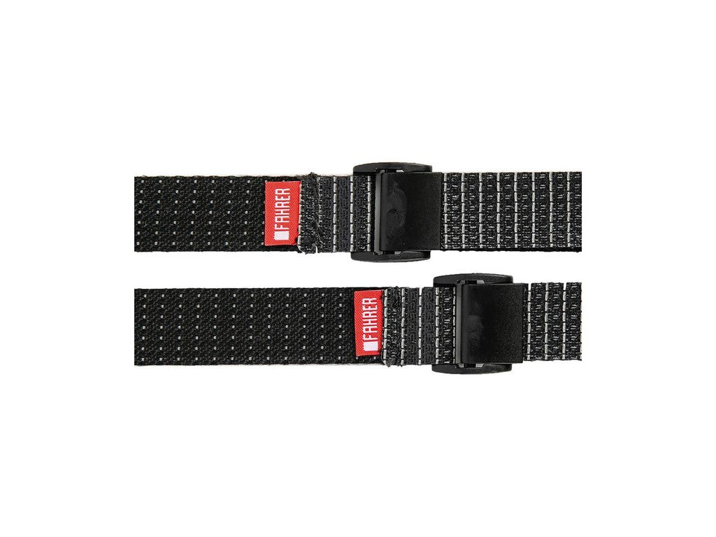 Cinghia fiss. Fahrer Mini Strap RE - XL 2 pezzi ,nero, riflettente