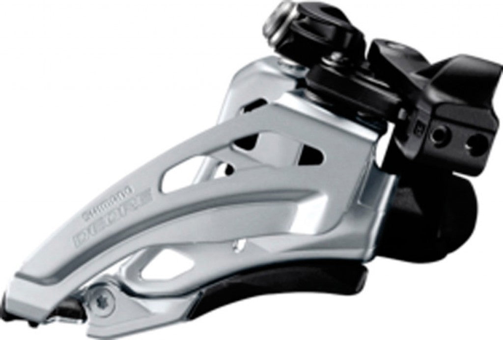 Shimano Deore Side Swing Schaltwerk FD-M617LX6, Zug vorne, 66-69° schwarz Low-C