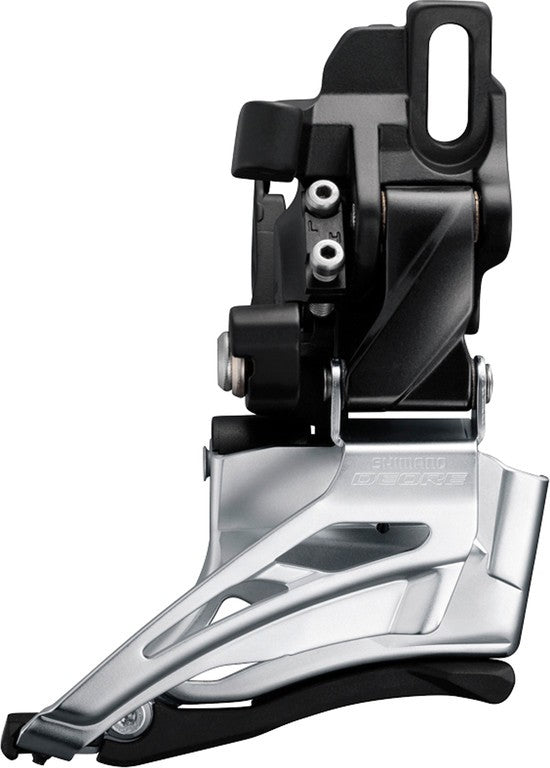Umwerfer vorne Deore Dual Pull FD-M6025D6 Down Swing, 66-69°, 2x10-fach, Direktmontage.
