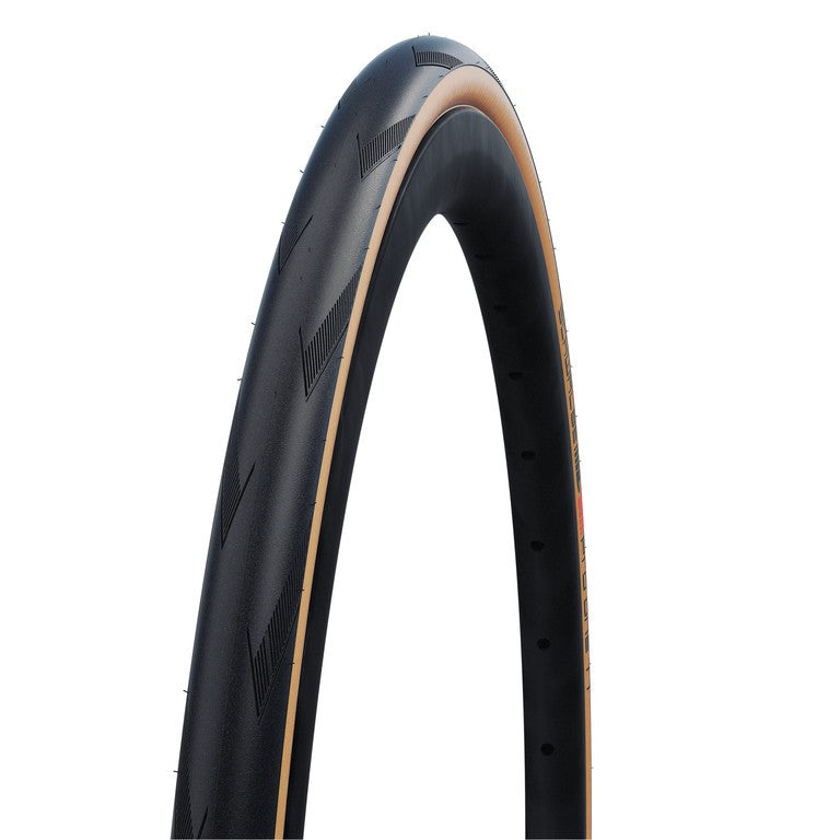 SCHWALBE PRO ONE TT Evo TLE 700x25C (25 - 622) black / brown ADDIX Race