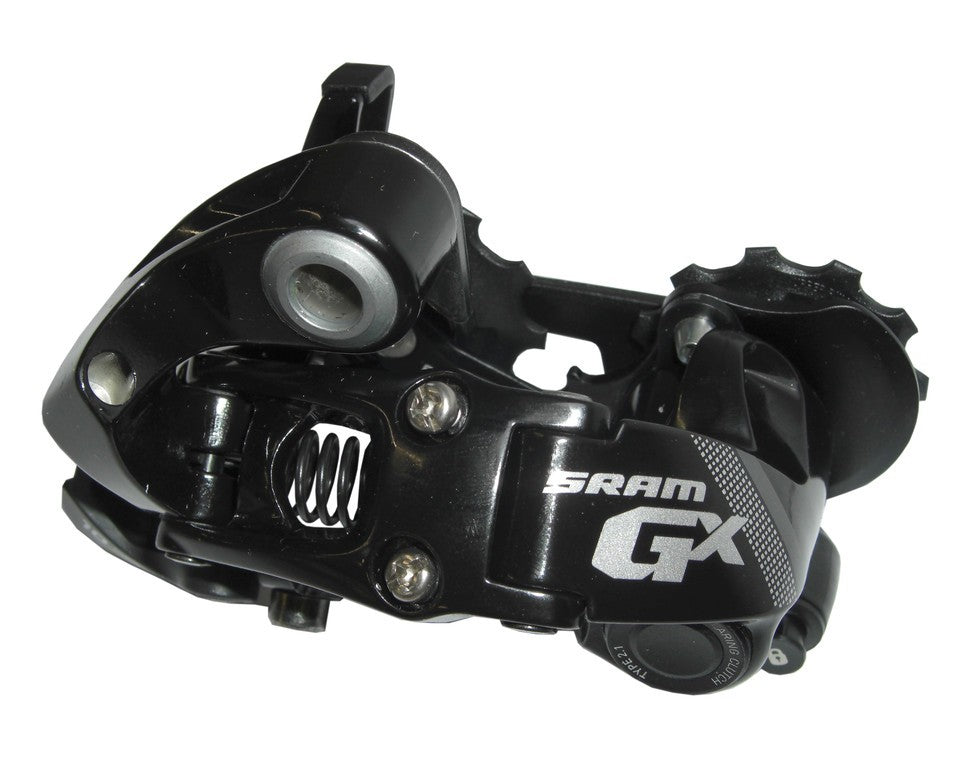 Deragliatore post. SRAM GX 10vel, gabbia corta, nero, all