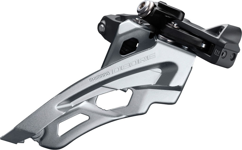 Deragl. ant. Deore Front Pull FD-M6000 Side Swing,66-69°,34,9mm, 3x10v.. Mid-Cl