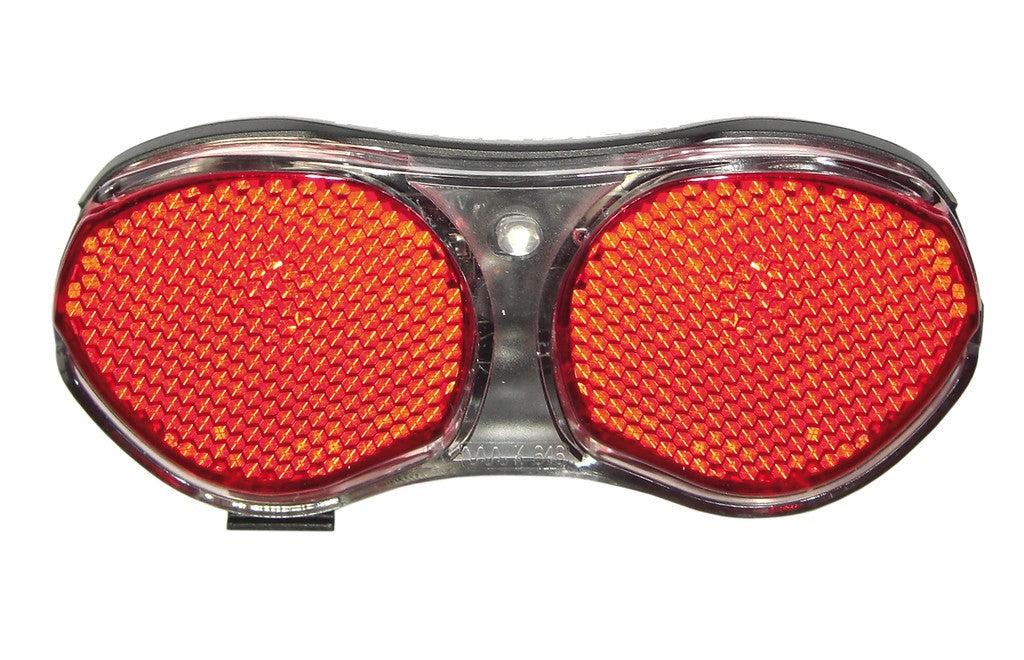 Luce post. LED e-bike BÜCHEL Piccadilly luce pos., fiss. portapacchi 80mm