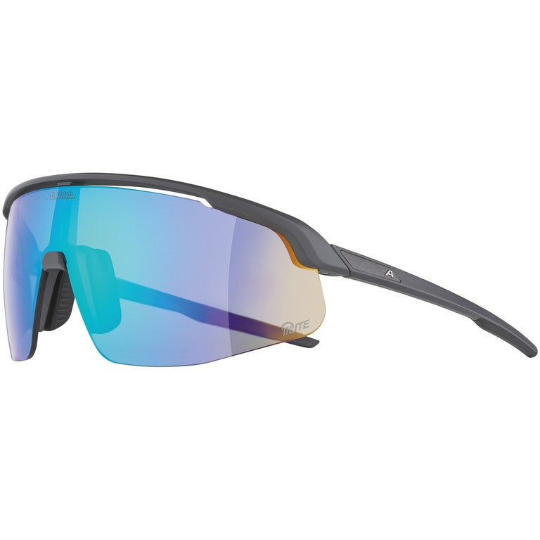Alpina Turbo Pro Q-Lite Sportbrille, mittlere Optik, spezielle Gläser, Kat. 2, MTB