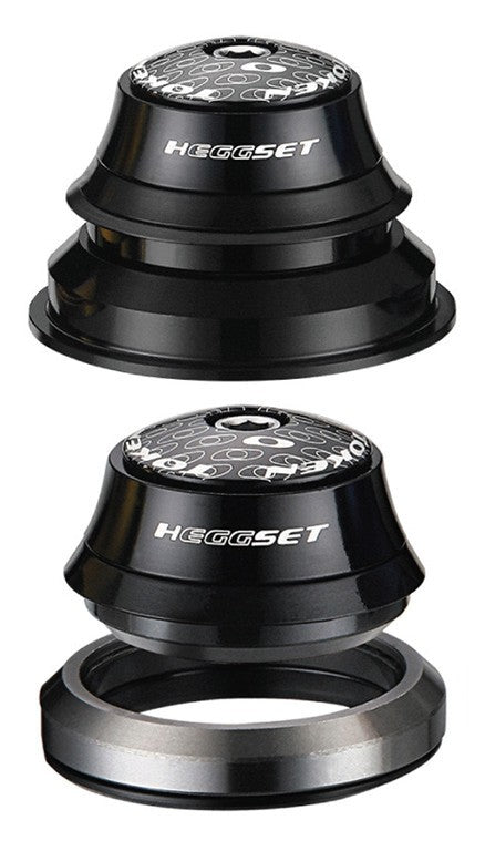 TOKEN hEGGset AHead serie sterzo 4in1 1 1/8" & Taper nero (42/44mm)