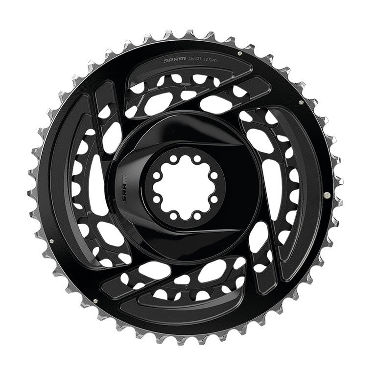 Corona Sram Force D2 Road 2x12vel nero, 46/33 denti, DM, all