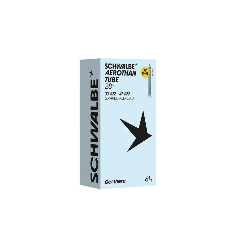 Cámara Schwalbe VP 17-AE Aerothan TPU air 28" 33/47-622 VP 80 mm