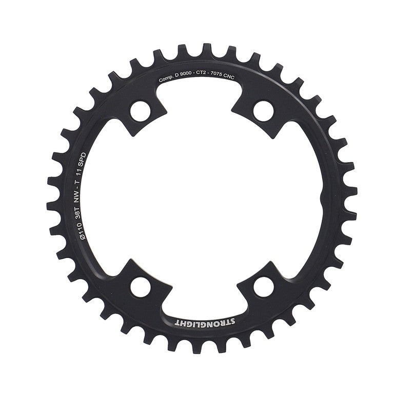 Stronglight Gravel-Kettenblatt für Shimano 38 Zähne, Dura Ace FC-9000