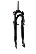 Horquilla con amortiguador SR SF13 CR-8V de 26", negra, 1 1/8", 50 mm, 9 x 100, SL180 mm