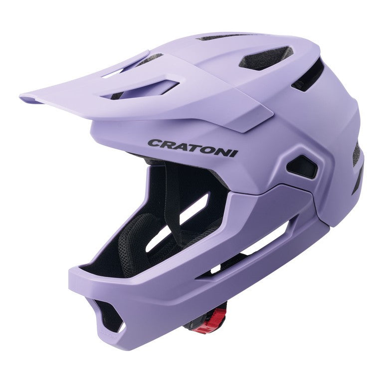 Cratoni Madcat Fahrradhelm, matt lavendelfarben, Größe S/M (49-56 cm)