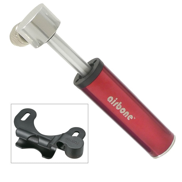 Mini pompa Airbone Supernova ZT-702/A2 VS, 99mm, rosso, con supporto
