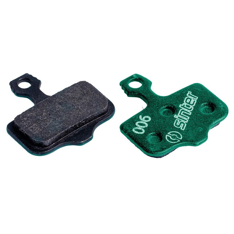 Pastiglia freno a disco Sinter 006 Sram organica, MTB Race, verde, UDV=1 paio
