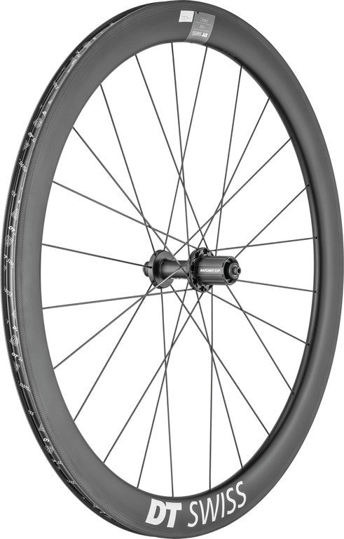 RP DT Swiss ARC1400 Dicut 48 28"/17mm Carbon, 130/5 mm QR acciaio, Shimano