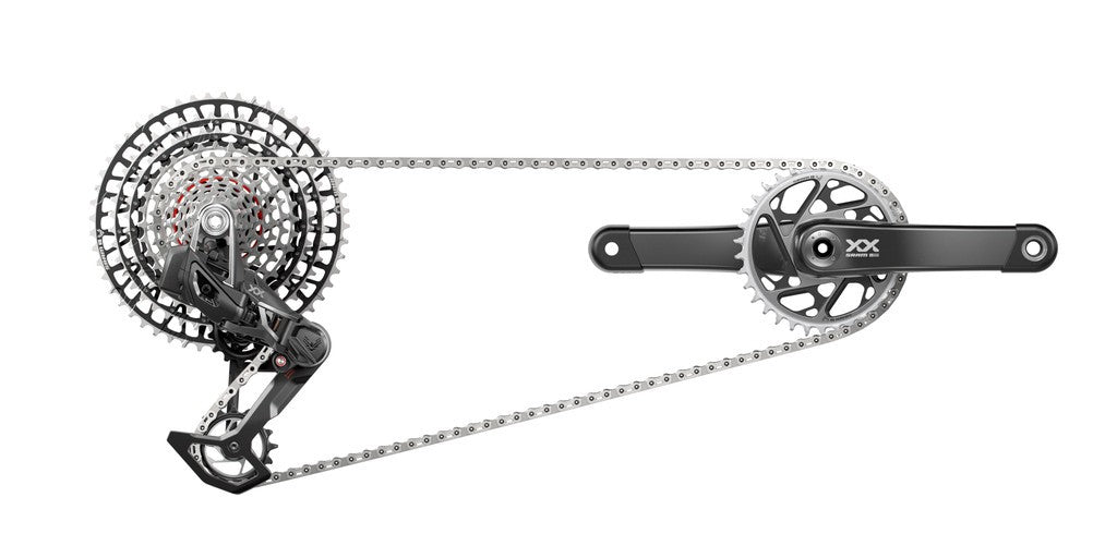 Set gr.cam. SRAM XXSL T-Type EagleAXS PM DUB MTBWide,170mm,34d,XS-1299,10-52d, PM
