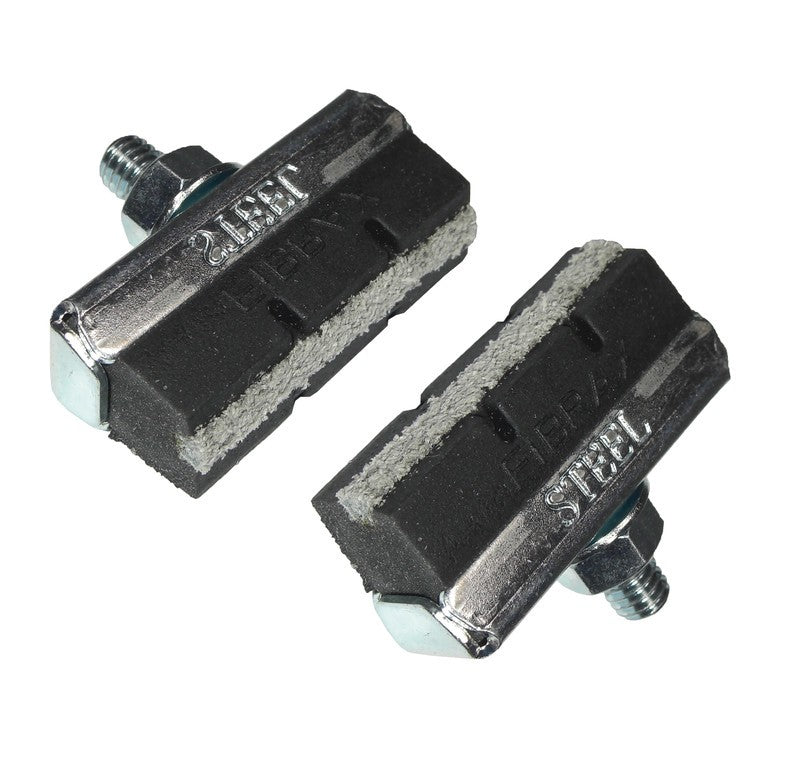 Pattino freno Fibrax arg/ero, UDV=1 paio, p. cerchi acc.