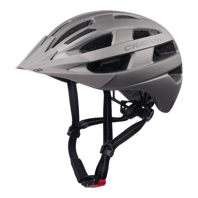 Cratoni Velo-X (City) Fahrradhelm, Kaffeematte, Größe M/L (56-60cm)