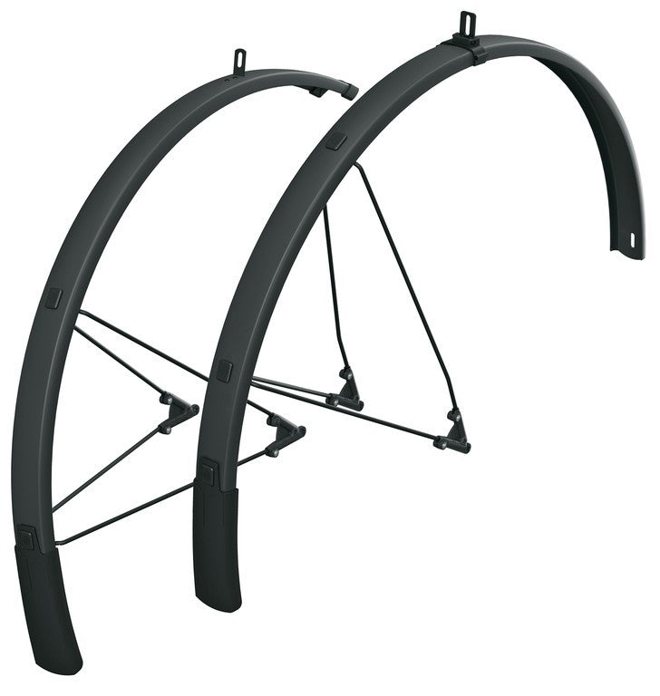 SKS Bluemels Style 28" 56mm Schutzblechset, Mattschwarz
