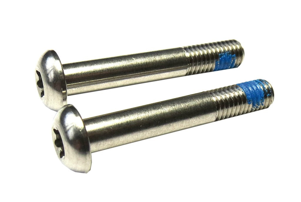 Tornillos SRAM para frenos de disco FMC T25 de 37 mm, acero inoxidable (2 unidades)