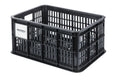 Basil Crate S MIK Fahrradkoffer Schwarz, 17,5 l, Kunststoff, MIK