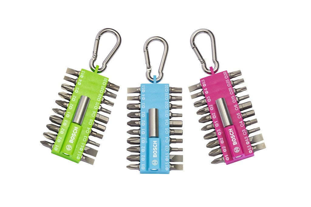Snap Hook BOSCH fucsia assort. piccolo viti bit set 21pz
