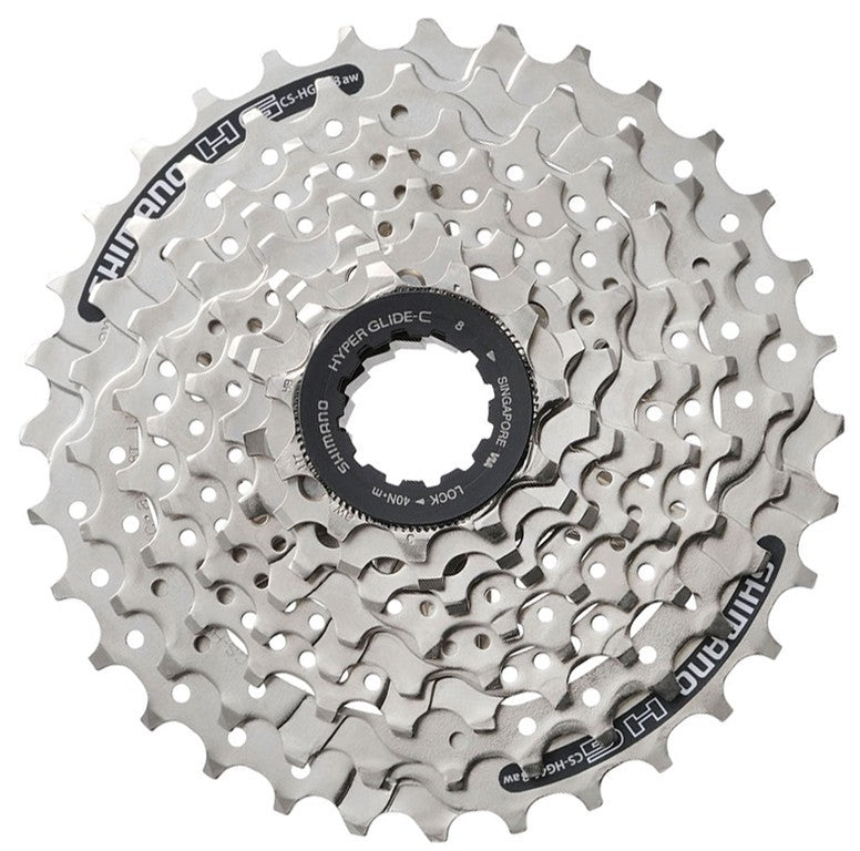 Juego de piñones Shimano CSHG41 de 8 velocidades: 11-13-15-17-20-23-26-34 dientes