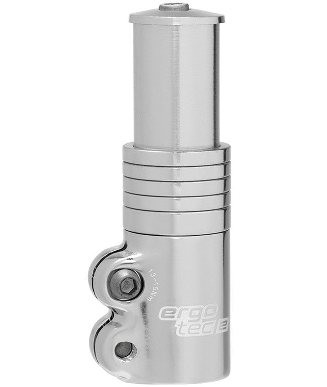 Adattatore A-Head Ergotec p. 1 1/8" 56/61/66/71/76 mm, alluminio, arg