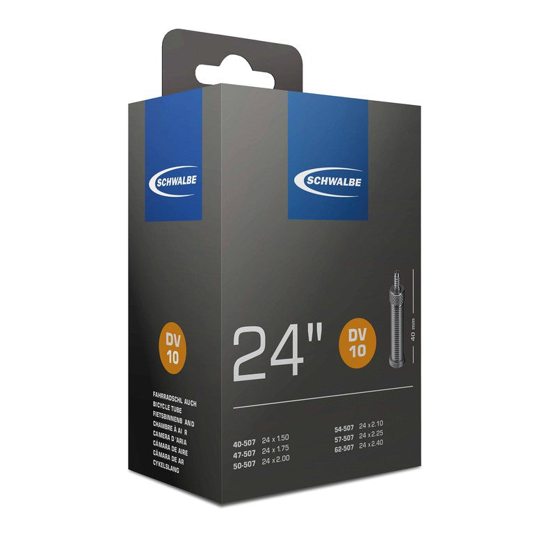 Manguera de aire Schwalbe VD10 (paquete de 1 unidad/50) 24 x 1,50-2,40" 40/62-507 WP VD 40 mm
