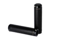 Puños Ergotec Bilbao 130mm, Ø 22mm, negros, silicona/todos