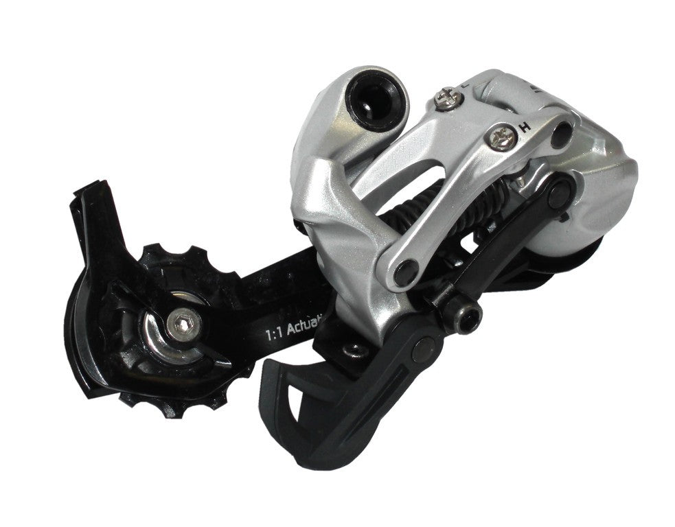 Deragliatore post. SRAM X5 9/10vel, gabbia lunga, arg, all