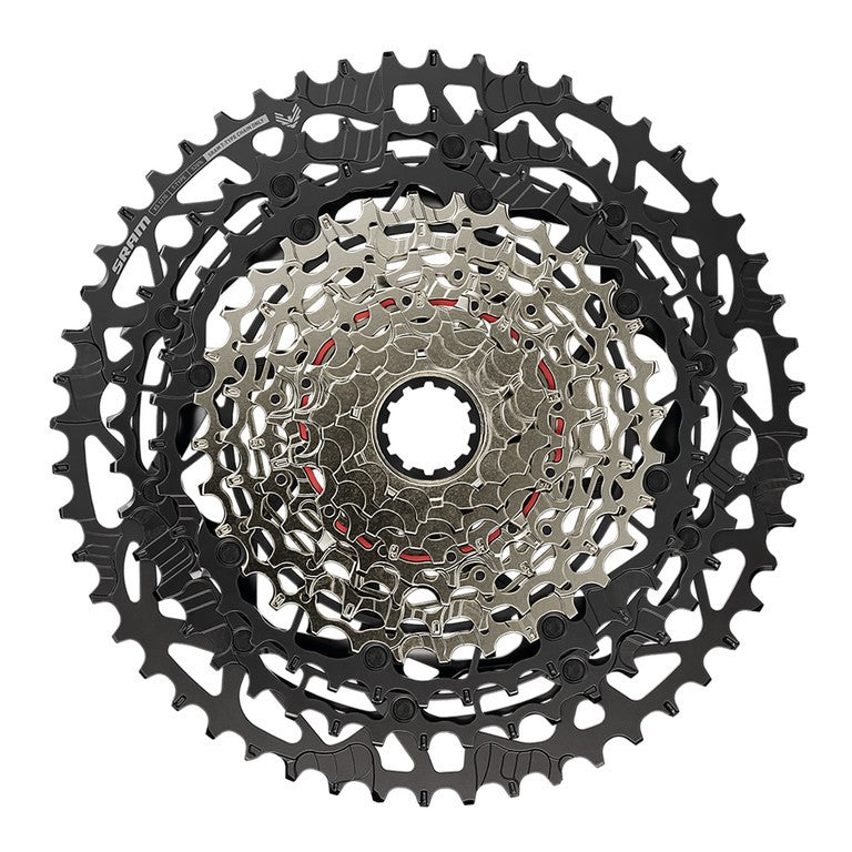 Pacco pignoni SRAM XS-1270 T-Type 12vel, 10-52 denti, HG-Body, nichwl ar