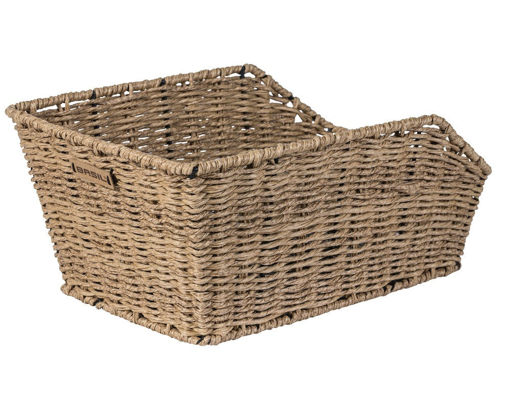 Basil Cento Rattan-Korb, 47x34x22cm, Seegras