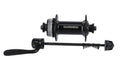 Mozzo RA Shimano HBMT200 100mm,32 fori, nero, Centerlock, sg.rap.