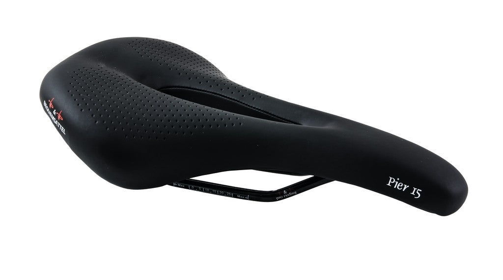 P&amp;P Pier 15 515 Sattelbraun, schwarz, Unisex, 275 x 140 mm, ca. 285 g