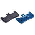 Pastillas de freno de disco de fórmula orgánica sinterizadas 022 para bicicleta eléctrica, color azul, 1 par