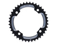 Corona MTB 39 Z. S2 2x10, 120 mm GB, aluminio, negro, S-Pin, BB30, CNC