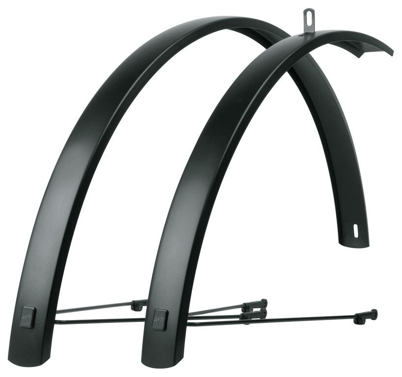 SKS 28" EDGE AL 46 46mm Trekking-Schutzblech, Aluminium, schwarz op.