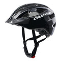 Cratoni C-Swift Fahrradhelm, glänzend schwarz, Größe L/XL (58-63 cm)