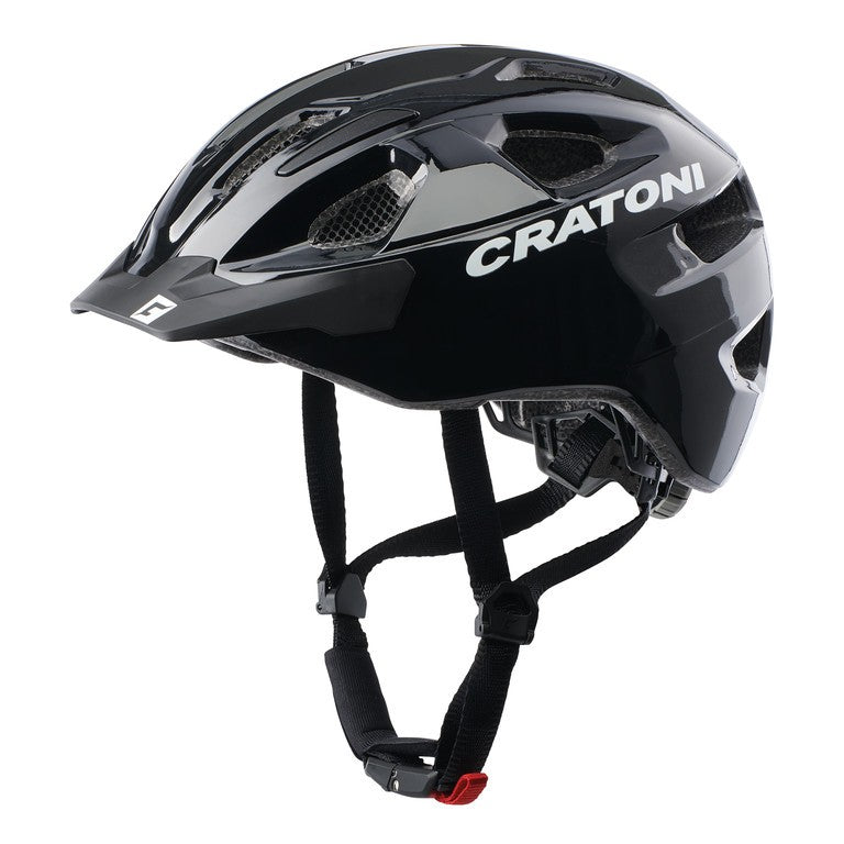 Casco bici Cratoni C-Swift nero lucido, t. L/XL (58-63cm)