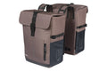 Borsa doppia Basil Move marrone, 30l