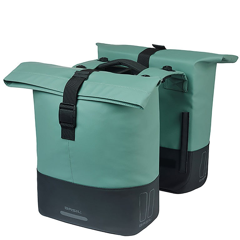 Borsa doppia Basil Cove MIK verde arg/nero, 28-32 l, MIK