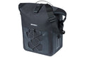 Borsa singola Basil Navigator M nero, 14l, MIK Studs