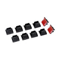 Pinza freno SRAM Red eTap AXS D1 2 pist.,FM, grigio, RA/RP,c.pastiglia