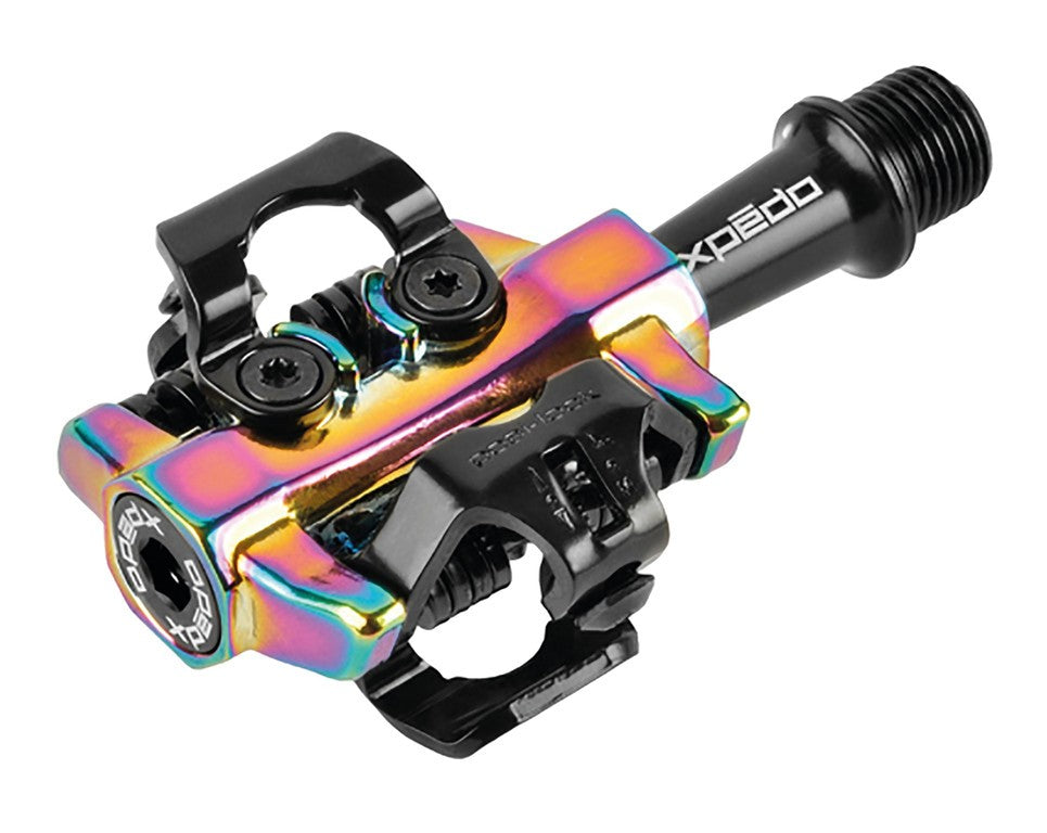 Xpedo Clipless CXR Oilslick Pedal, 9/16", bilateral XPT