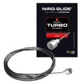 Cavo int. fr. acc. inox c. nipple pera 800mm, Ø 1,5mm, conf. sing.