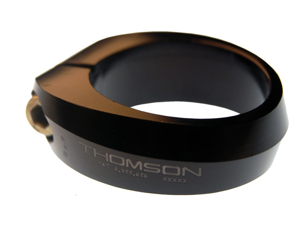 Anillo de abrazadera de asiento de aluminio Thomson, 34,9 mm, negro