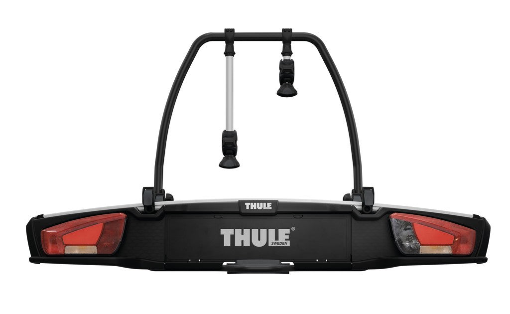 Tragbarer Fahrradträger Thule VeloSpaceXT2 938 p. Für je 2 Fahrräder. Ab 30 kg, geeignet für E-Bikes.