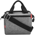 Borsa da manubrio KLICKfix Roomy twist silver,24x22x13cm,4l,630g,s.adatt.